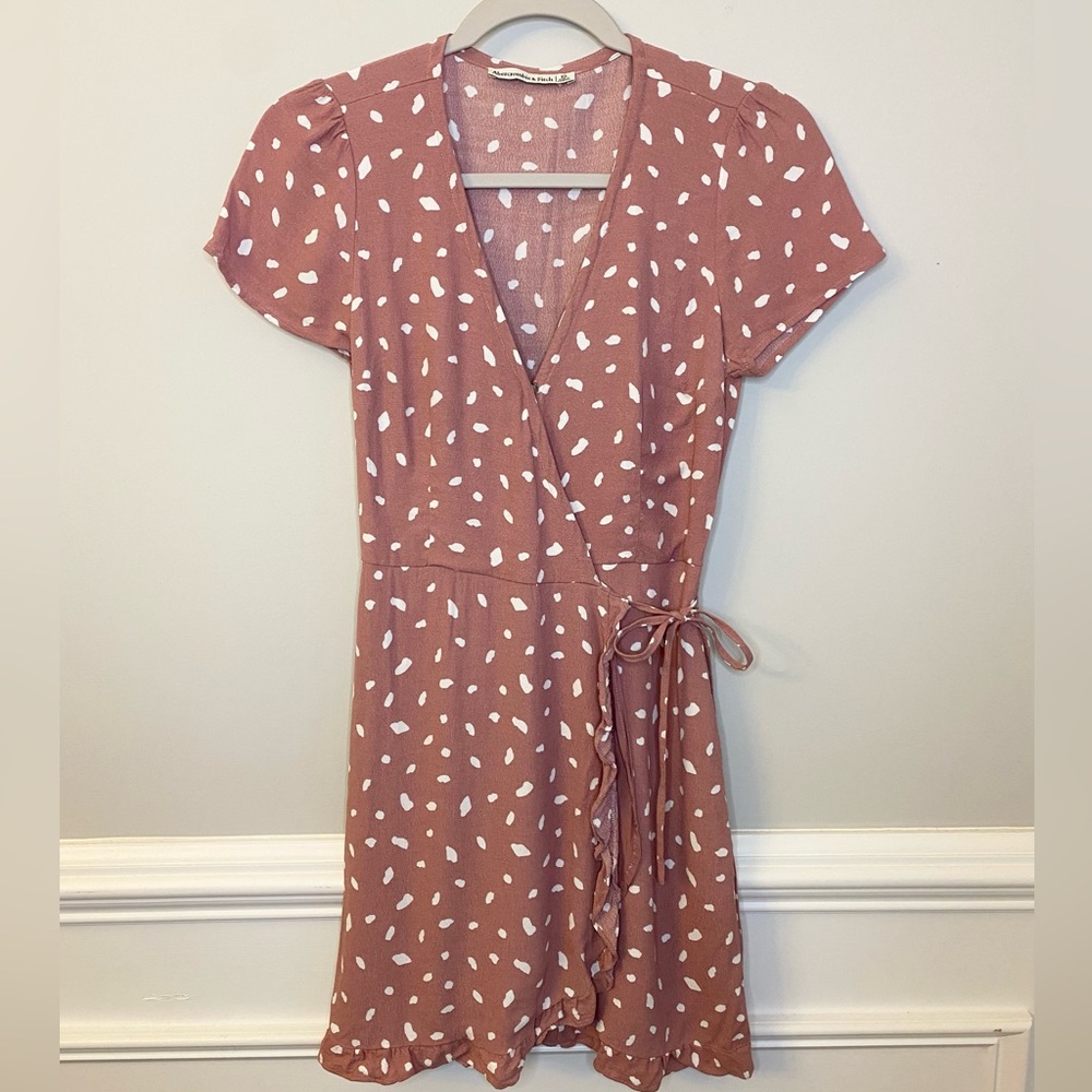 Abercrombie and Fitch women’s wrap mini dress size XS